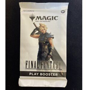 Magic the Gathering: Final Fantasy Play Pack NEW SEALED 1 pack of 14 c